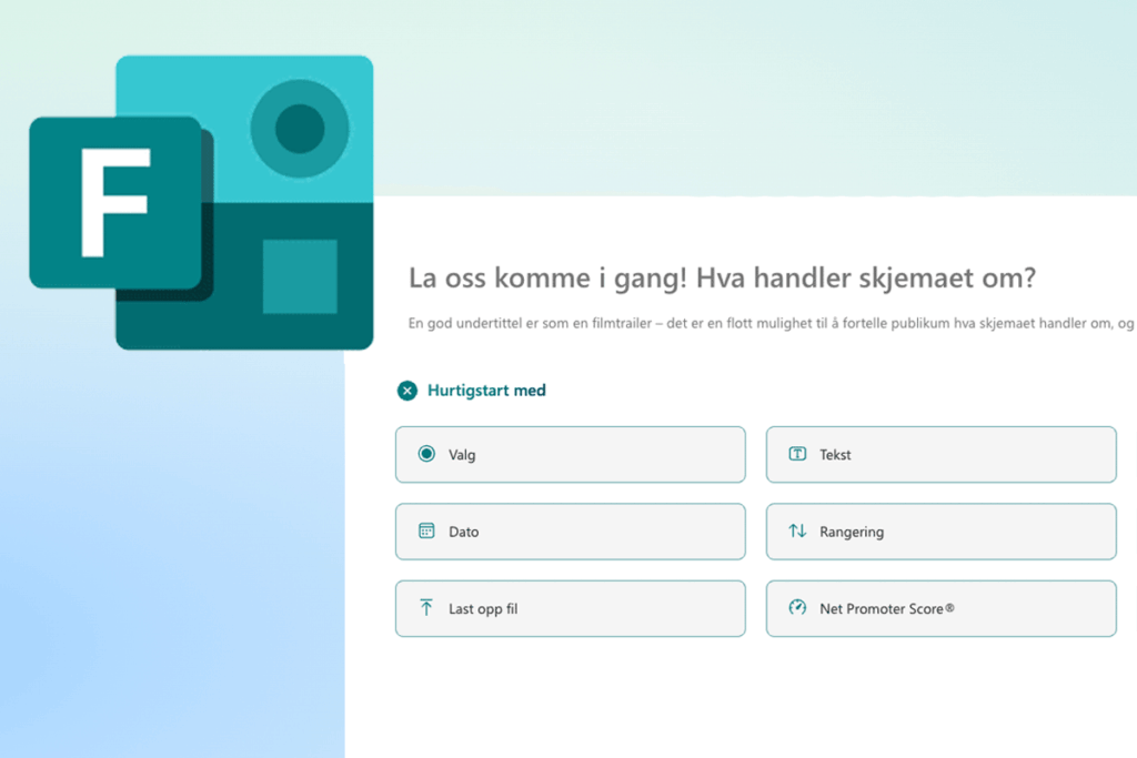Laste opp en fil til Microsoft Forms